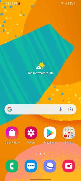 سیستم عامل گلکسی M22 5