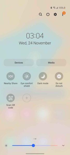 سیستم عامل گلکسی M22 6