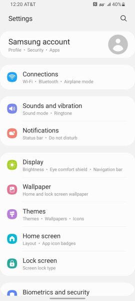 رابط کاربری گلکسی A13 5G 4