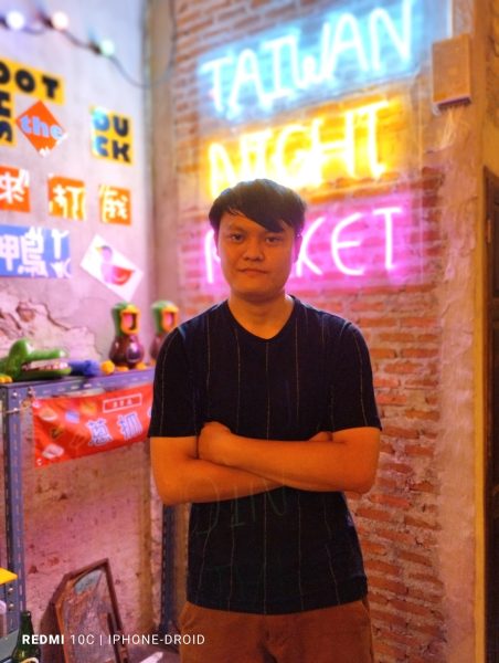 نمونه عکس دوربین سلفی ردمی 10C حالت پرتره