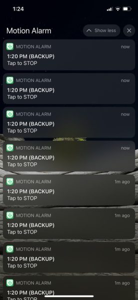 Motion Alarm Clock