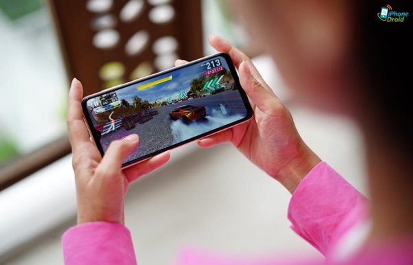 سرعت گوشی A23 در بازی آسفالت 9