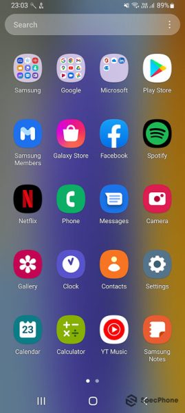 بررسی M23 - رابط کاربری