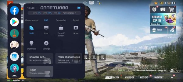 رابط کاربری پوکو F4 GT - گیم توربو