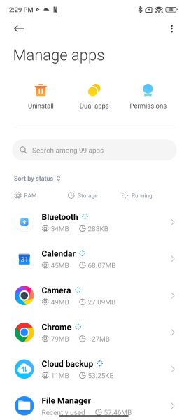 رابط کاربری پوکو F4 GT شیائومی