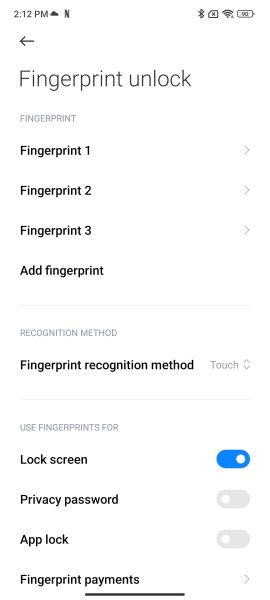 رابط کاربری poco f4 gt