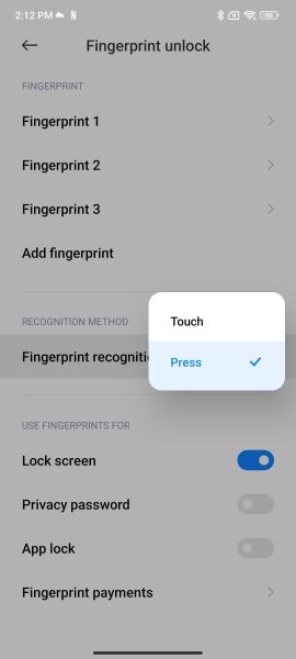 رابط کاربری poco f4 gt