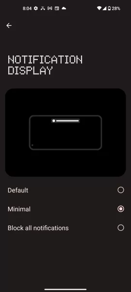 رابط کاربری گوشی Nothing Phone 1