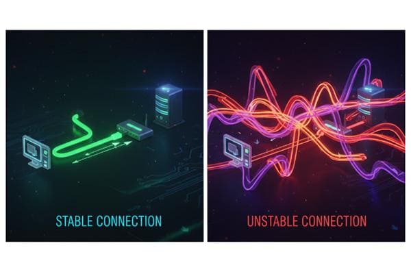 تفاوت تفاوت اتصال پایدار و ناپایدار