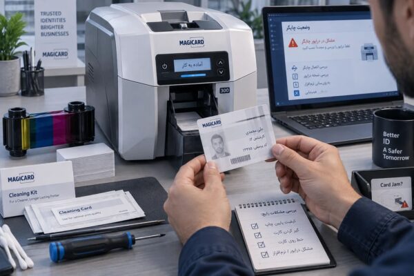 مشکلات رایج پرینتر کارت مجیکارد و روش رفع آنها